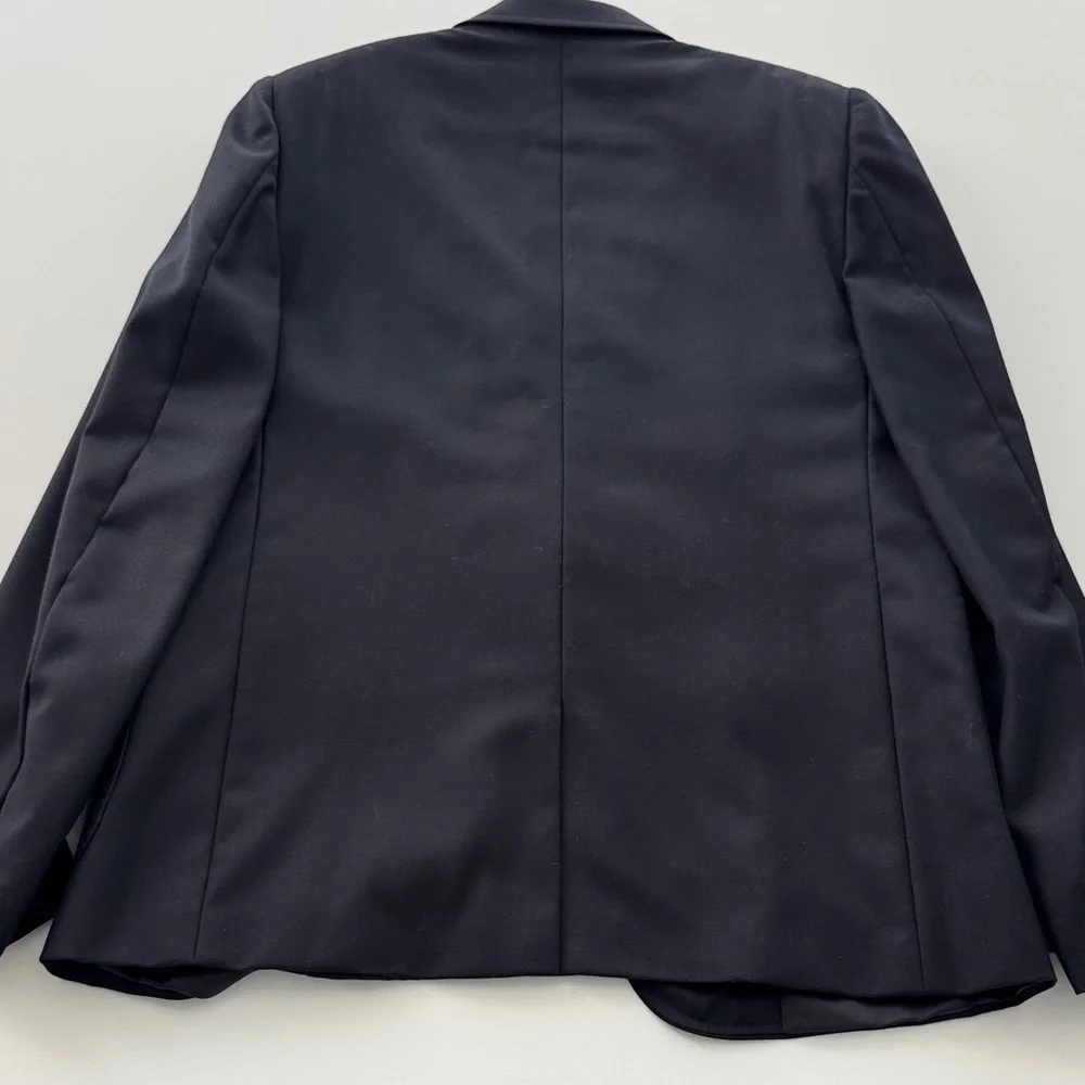 Brooks Brothers Fleece, Boys, Sz 14, 100% Wool, Navy Blazer, w/ Gold Buttons - Picture 9 of 11